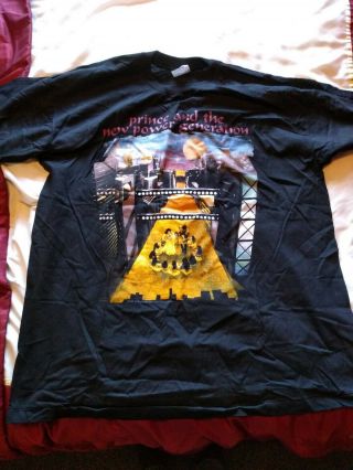 Prince And The Power Generation Act Ii Tour T Shirt Wembley X Large Rare