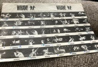 George Michael Wham Fan Club Letter With Real Photo Sheet & REAL PICS 8