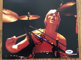 Stewart Copeland Signed 8 " X 10 " Color Photo With Psa - Autograph The Police