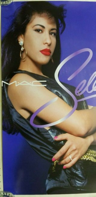 Selena Quintanilla Mac Cosmetics,  Raro Promo Poster