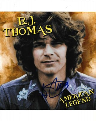 Bj Thomas - Hand Signed Autographed 8x10 Photo Authentic Autograph W/