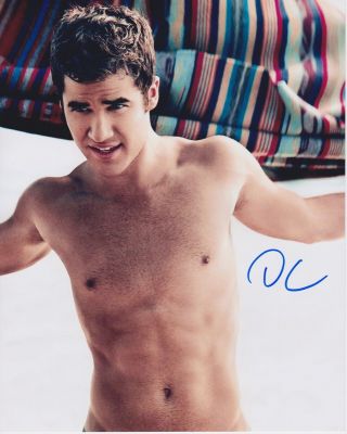 Darren Criss Signed Autographed 8x10 Photo Sexy Handsome Glee Hedwig Vd