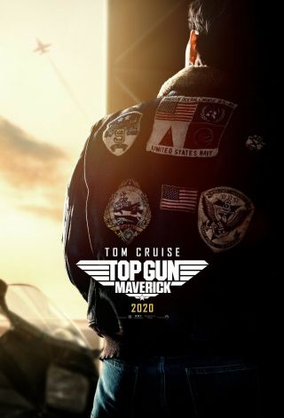 Top Gun Maverick 2020 Advance Teaser Ds 2 Sided 27x40 Us Movie Poster Tom Cruise