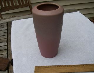 Rookwood Pink Matte Glaze Vase - 2101 - 6 7/8 Inches - Dated 1925