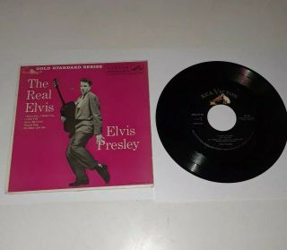 Rare 1959 Elvis Presley The Real Elvis Gold Standard Epa - 5120