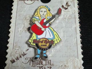 [not For Sale] Hard Rock Cafe Japan Alice Guitar Pin (limited Edition)
