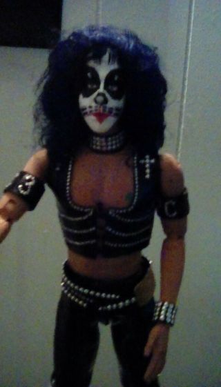 Kiss Peter Criss Custom Made Doll From First Album 1/6 Scale.