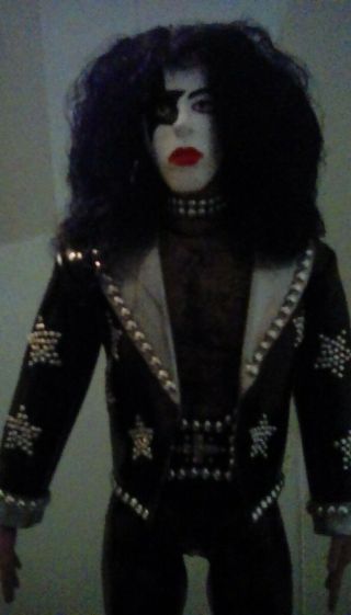 Kiss Paul Stanley Custom Made 1/6 Scale Doll From Hotter Than Hell Era.