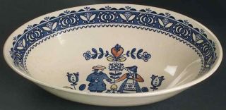 Johnson Brothers Hearts & Flowers 9 1/8 " Oval Vegetable Bowl 277957