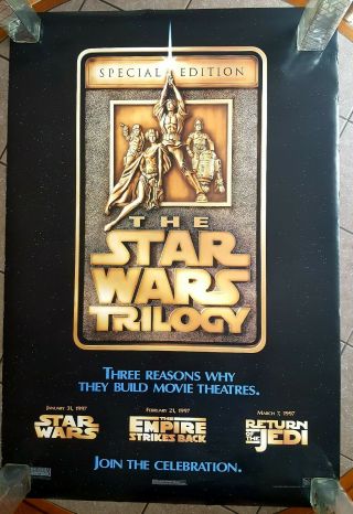Special Edition: The Star Wars Trilogy Double - Sided 27x40 Movie Poster