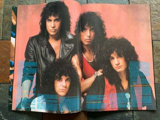 KISS CRAZY NIGHTS WORLD TOUR 1987 - 88 TOUR BOOK ITEM 3791 - 50 3