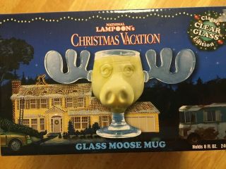 Lampoons Vacation Clark Griswold Moose Mug Christmas Vacation 8 Oz