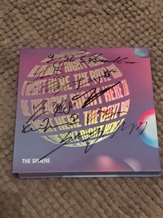 The Boyz [the Sphere] All Member Signed Autograph Album