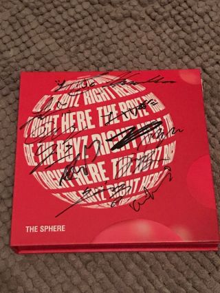 THE BOYZ [THE SPHERE] All Member Signed Autograph Album 2