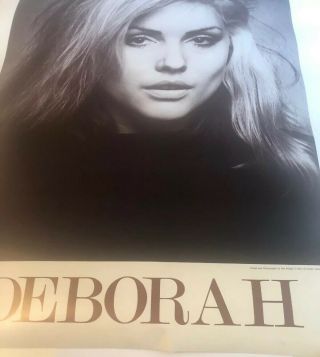 Vintage Deborah Harry Blondie Poster Hal Wilson 1979 18 X 24 5