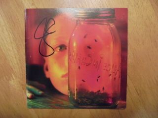 Alice In Chains Signed Jar Of Flies Cd Booklet Autographed Jerry Cantrell