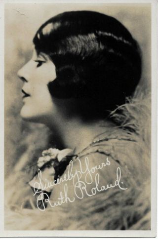 1920s Pin Up Girl Hollywood Studio Photograph Ruth Roland 185