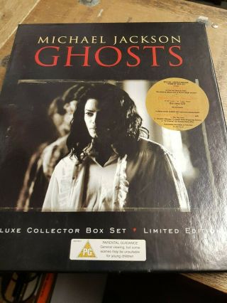 Michael Jackson Deluxe Collector Ghosts Box Set Limited Edition Complete