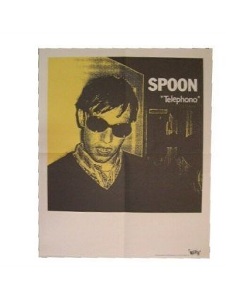 Spoon Poster Telephono Yellow Guy Sun Glasses Telephone