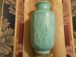 Vintage Rookwood Pottery Green Matte Vase 6546