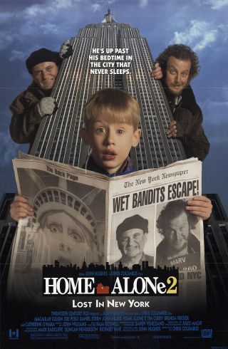 Home Alone 2: Lost In York 1992 27x41 Orig Movie Poster Fff - 59202 Fine