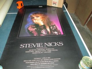 Stevie Nicks Hbo In Concert Promo Poster 1982 Fleetwood Mac