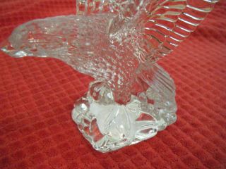 Waterford Crystal Fred Curtis Eagle NWOB 8 Inches Tall 2