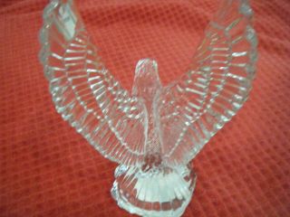 Waterford Crystal Fred Curtis Eagle NWOB 8 Inches Tall 4