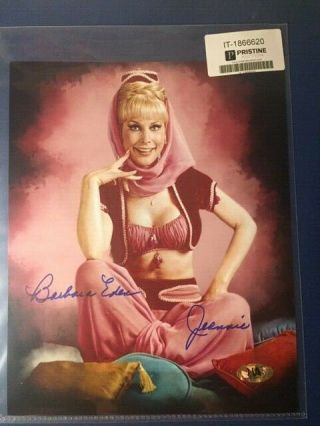 Barbara Eden Signed Autographed I Dream Of Jeannie 8x10 Photo Inscribed Mab Holo