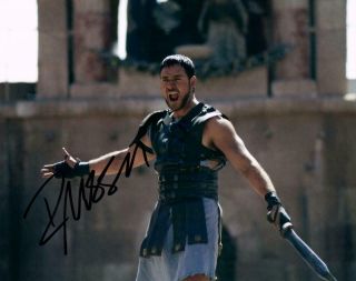 Russell Crowe Signed 8x10 Picture Photo Pic Autographed Autograph With