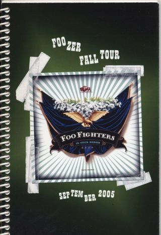 Foo Fighters - 2005 - Tour - Itinerary