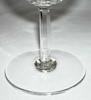 BACCARAT Crystal 14 Oz.  TALL WATER GLASS (Francois Villon) France 3