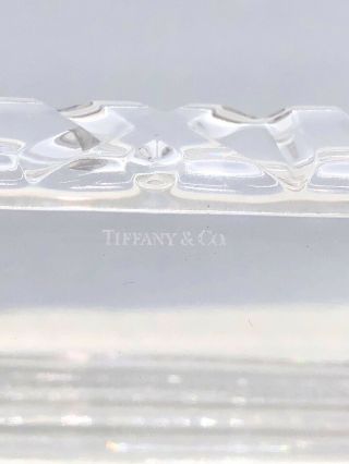 Vintage Tiffany & Co Atlas Crystal Trinket/Jewellery Box 7