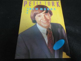 Peter Tork Monks 1981 Japan Tour Book Concert Programme Monkees Cottonmouth