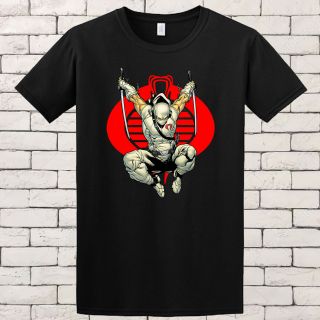 Storm Shadow White Cobra G.  I.  Gi Joe Ninja Comic Cartoon Tee Man T - Shirt