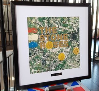 The Stone Roses Framed Album Cover - Limited Edition - Ian Brown - Oasis
