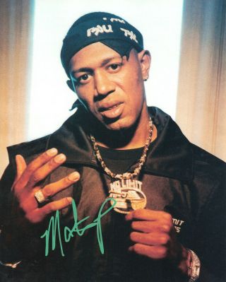 Master P Signed No Limit 8x10 Photo Autographed Photograph Rap Hip Hop Music
