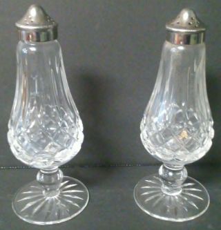 Vintage: Waterford Crystal Salt N Pepper Shakers.