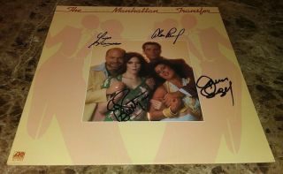 The Manhattan Transfer Multi Signed Autographed Album Cover W/coa Rare 4 Members