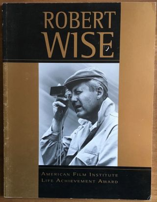 Robert Wise Tribute Program 30th Afi Life Achievement Award 1998