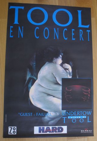 Tool French Concert Poster 