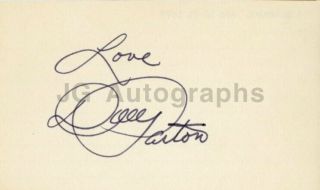 Dolly Parton - Country Music Singer And Actress - Authentic Autograph On Card