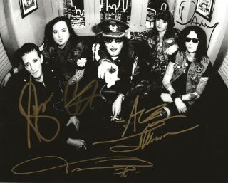Faster Pussycat Band Real Hand Signed 8x10 " Photo 1 Taime Downe,  4