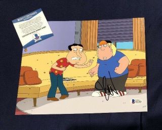 Seth Green Signed 8x10 Autographed Photo Family Guy Chris Bas Beckett Auth