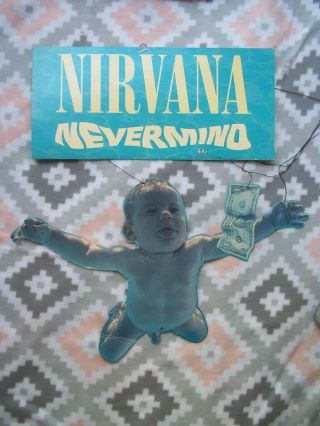 Nirvana Nevermind 1991 Geffen Promotional Hanging Mobile