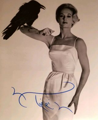Tippi Hedren The Birds Hand Signed 8x10 Photo W/holo