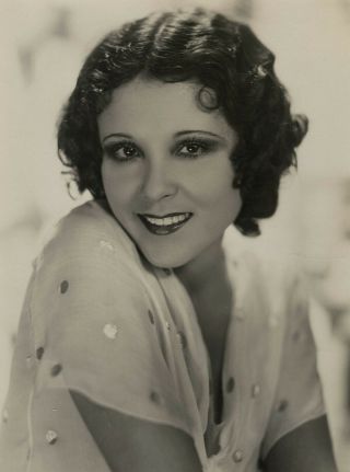 Raquel Torres Vintage 1930s Large Format Hollywood Regency Glamour Photograph 2