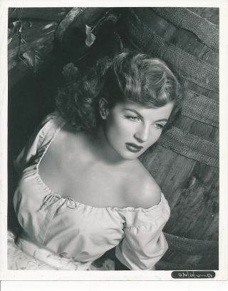 Corinne Calvet Vintage 1940s Fox Studio Portrait Photo