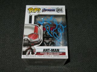Paul Rudd Signed Ant Man Funko Pop Toy Nib Avengers