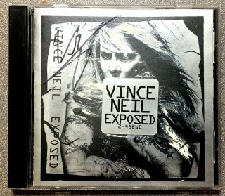 Vince Neil Band Signed/autographed Exposed Cd - 1993 Motley Crue